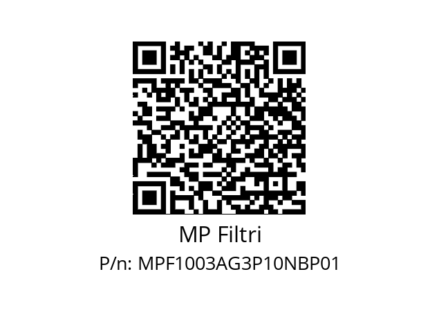  MPF-100-3-A-G3-P10-N-B-P01 MP Filtri MPF1003AG3P10NBP01