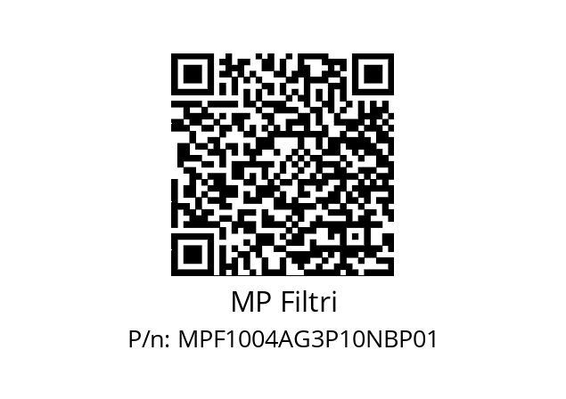  MPF-100-4-A-G3-P10-N-B-P01 MP Filtri MPF1004AG3P10NBP01