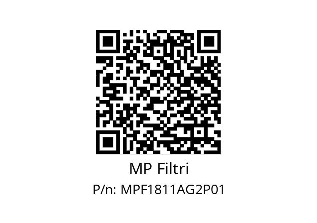  MPF-181-1-A-G2-XXX-P01 MP Filtri MPF1811AG2P01