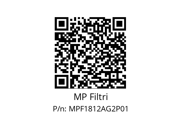  MPF-181-2-A-G2-XXX-P01 MP Filtri MPF1812AG2P01