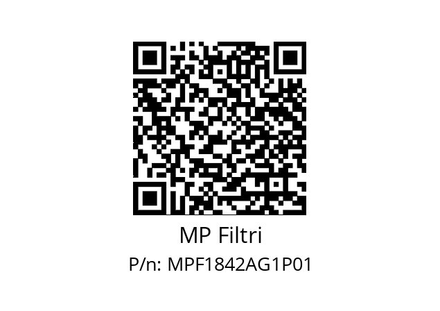  MPF-184-2-A-G1-XXX-P01 MP Filtri MPF1842AG1P01