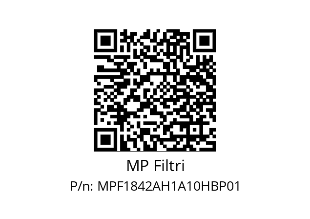  MPF-184-2-A-H1-A10-H-B-P01+T5 MP Filtri MPF1842AH1A10HBP01