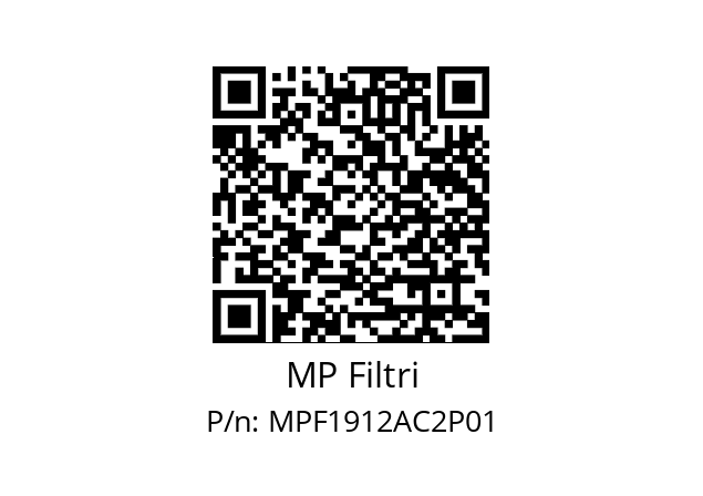  MPF-191-2-A-C2-XXX-P01 MP Filtri MPF1912AC2P01