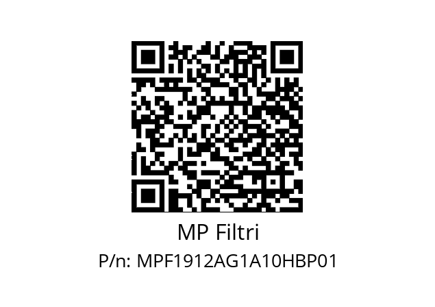  MPF-191-2-A-G1-A10-H-B-P01 MP Filtri MPF1912AG1A10HBP01