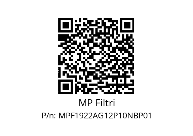  MPF-192-2-A-G1-2-P10-N-B-P01 MP Filtri MPF1922AG12P10NBP01