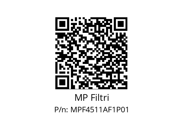  MPF-451-1-A-F1-XXX-P01 MP Filtri MPF4511AF1P01