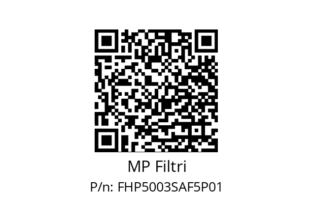  FHP-500-3-S-A-F5-XXX-P01 MP Filtri FHP5003SAF5P01