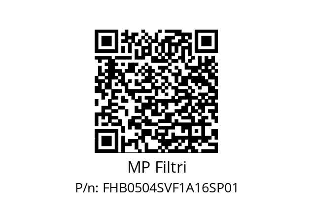  FHB-050-4-S-V-F1-A16-S-P01 MP Filtri FHB0504SVF1A16SP01