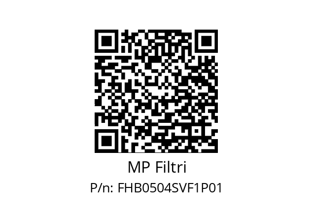  FHB-050-4-S-V-F1-XXX-P01 MP Filtri FHB0504SVF1P01