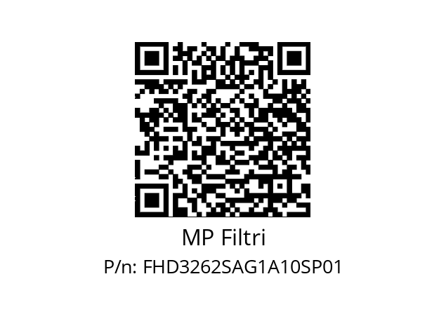  FHD-326-2-S-A-G1-A10-S-P01 MP Filtri FHD3262SAG1A10SP01