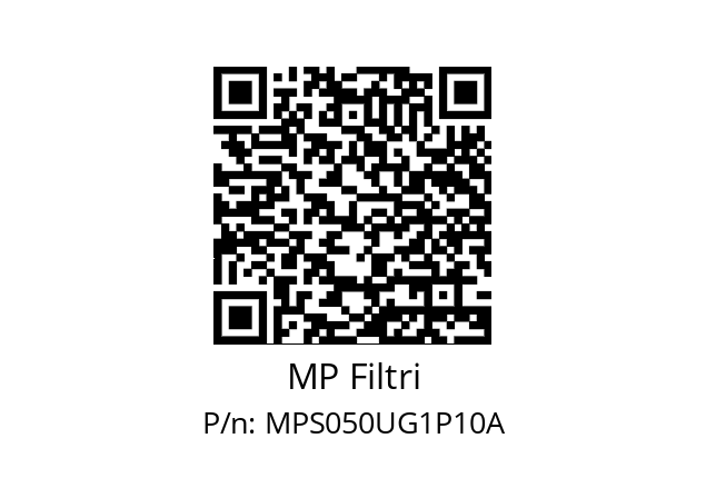  MPS-050-U-G1-P10-A-T MP Filtri MPS050UG1P10A