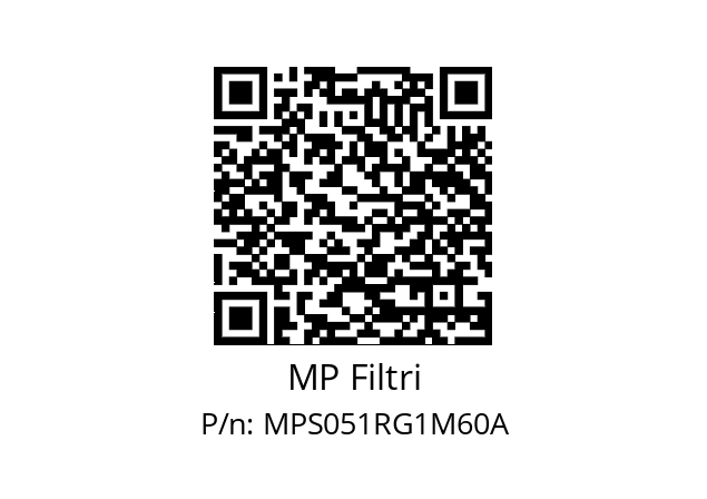  MPS-051-R-G1-M60-A MP Filtri MPS051RG1M60A