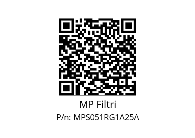  MPS-051-R-G1-A25-A MP Filtri MPS051RG1A25A