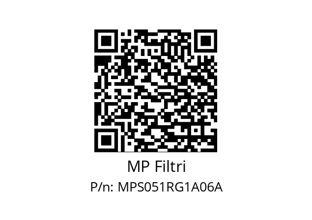  MPS-051-R-G1-A06-A MP Filtri MPS051RG1A06A