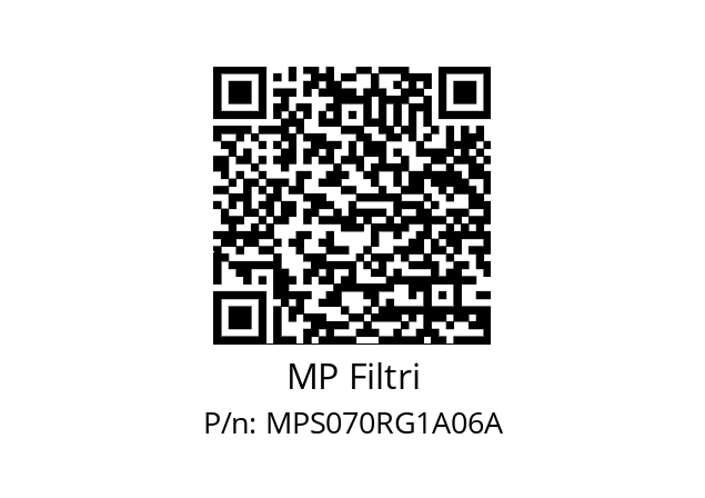  MPS-070-R-G1-A06-A-T MP Filtri MPS070RG1A06A