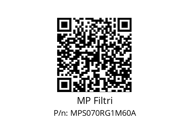  MPS-070-R-G1-M60-A-T MP Filtri MPS070RG1M60A