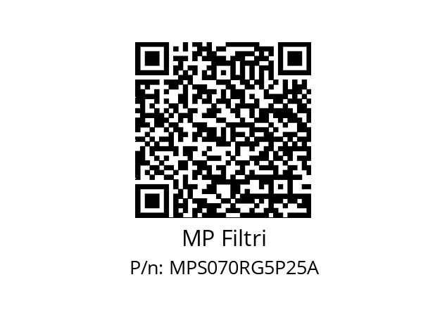  MPS-070-R-G5-P25-A-T MP Filtri MPS070RG5P25A