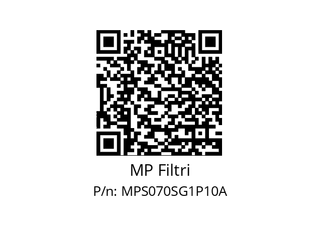  MPS-070-S-G1-P10-A-T MP Filtri MPS070SG1P10A