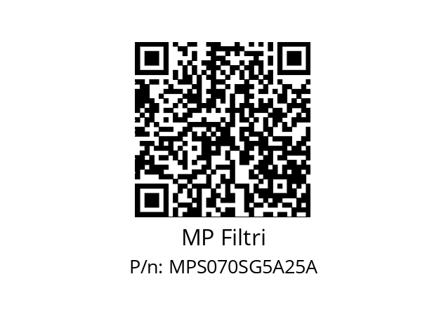  MPS-070-S-G5-A25-A MP Filtri MPS070SG5A25A