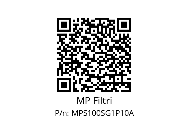  MPS-100-S-G1-P10-A-T MP Filtri MPS100SG1P10A