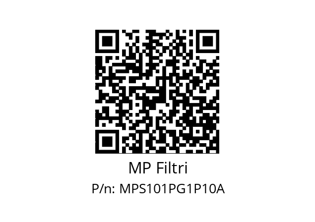  MPS-101-P-G1-P10-A MP Filtri MPS101PG1P10A