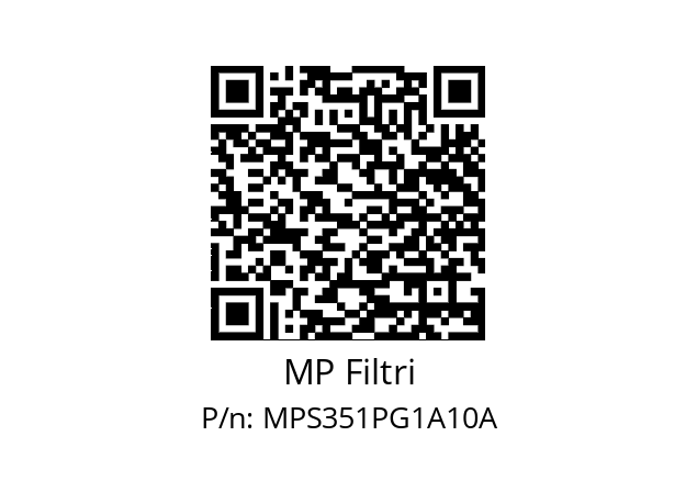  MPS-351-P-G1-A10-A MP Filtri MPS351PG1A10A