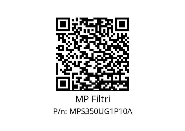  MPS-350-U-G1-P10-A MP Filtri MPS350UG1P10A