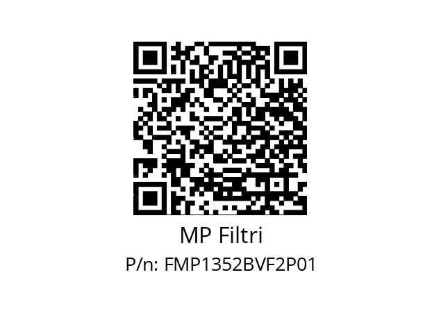  FMP-135-2-B-V-F2-XXX-P01 MP Filtri FMP1352BVF2P01