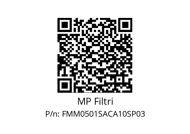  FMM-050-1-S-A-C-A10-S-P03 MP Filtri FMM0501SACA10SP03