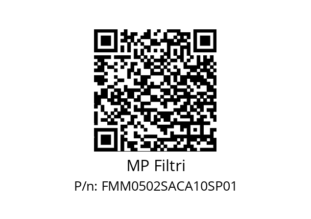  FMM-050-2-S-A-C-A10-S-P01 MP Filtri FMM0502SACA10SP01