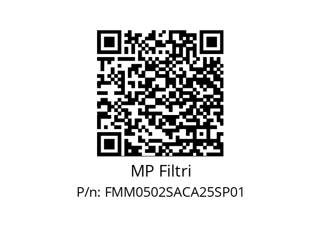  FMM-050-2-S-A-C-A25-S-P01 MP Filtri FMM0502SACA25SP01