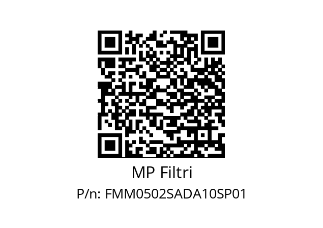  FMM-050-2-S-A-D-A10-S-P01 MP Filtri FMM0502SADA10SP01