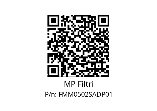  FMM-050-2-S-A-D-XXX-P01 MP Filtri FMM0502SADP01