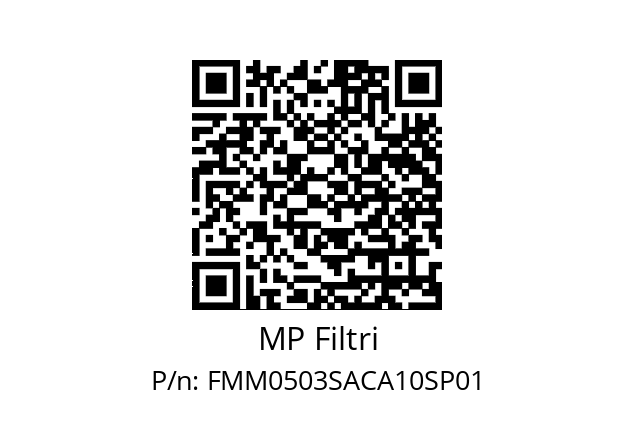  FMM-050-3-S-A-C-A10-S-P01 MP Filtri FMM0503SACA10SP01