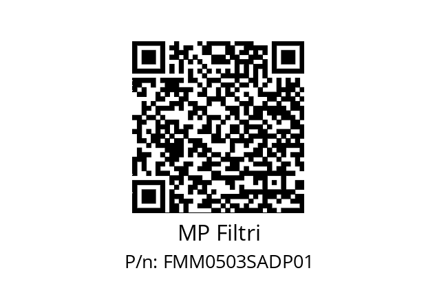  FMM-050-3-S-A-D-XXX-P01 MP Filtri FMM0503SADP01