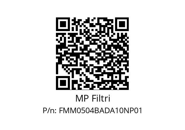  FMM-050-4-B-A-D-A10-N-P01 MP Filtri FMM0504BADA10NP01