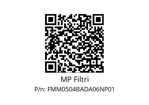  FMM-050-4-B-A-D-A06-N-P01 MP Filtri FMM0504BADA06NP01