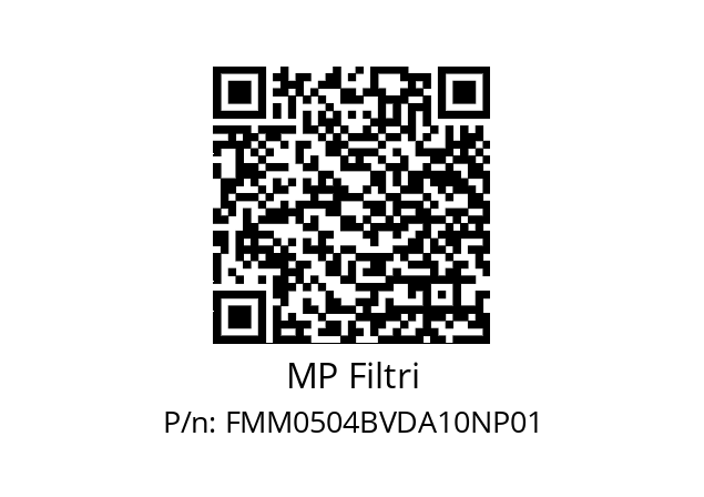  FMM-050-4-B-V-D-A10-N-P01 MP Filtri FMM0504BVDA10NP01