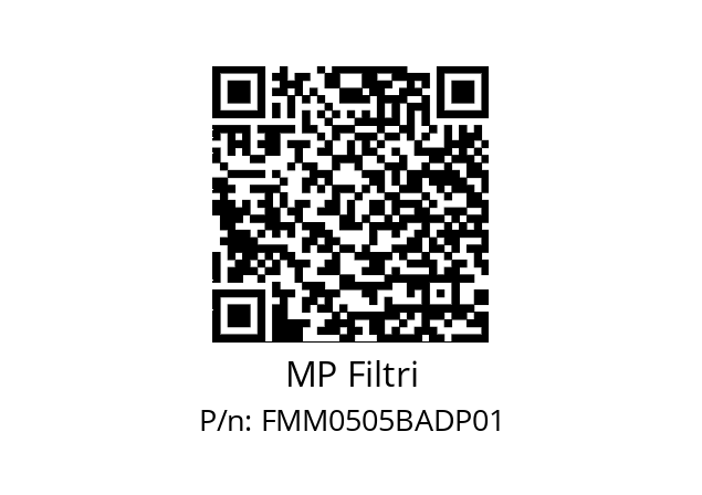  FMM-050-5-B-A-D-XXX-P01 MP Filtri FMM0505BADP01