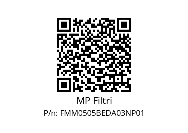  FMM-050-5-B-E-D-A03-N-P01 MP Filtri FMM0505BEDA03NP01