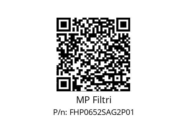  FHP-065-2-S-A-G2-XXX-P01 MP Filtri FHP0652SAG2P01