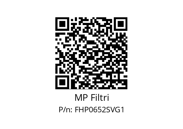  FHP-065-2-S-V-G1-XXX-S MP Filtri FHP0652SVG1