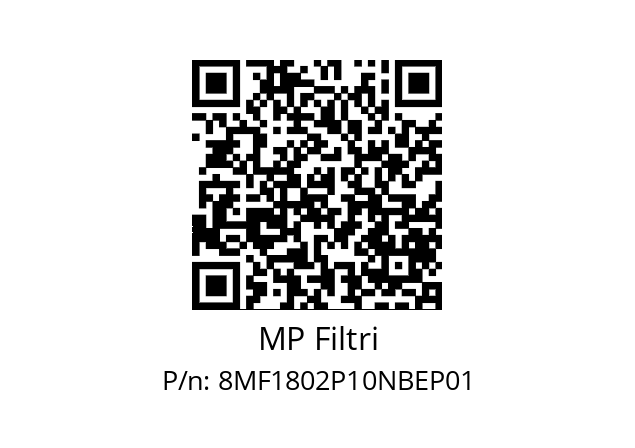  MF-180-2-P10-N-B-E-P01 MP Filtri 8MF1802P10NBEP01