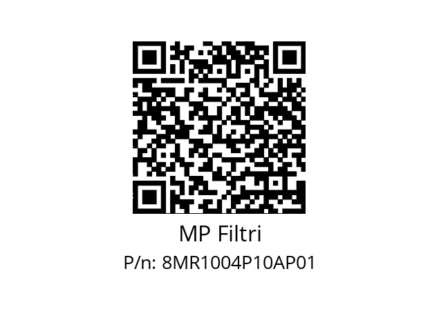  MR-100-4-P10-A-P01 MP Filtri 8MR1004P10AP01