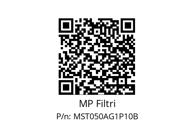  MST-050-A-G1-P10-B-T MP Filtri MST050AG1P10B