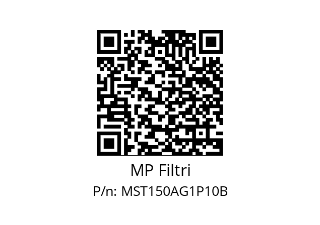  MST-150-A-G1-P10-B-T MP Filtri MST150AG1P10B