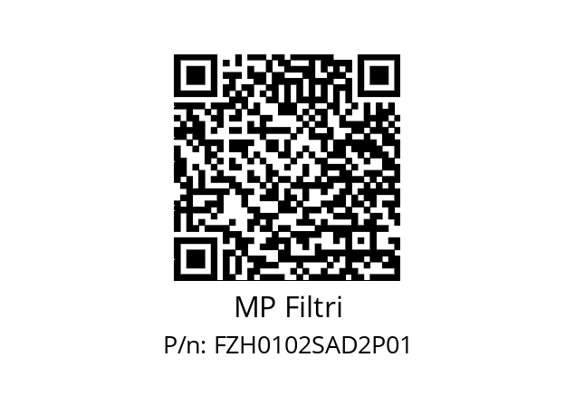  FZH-010-2-S-A-D-2-XXX-P01 MP Filtri FZH0102SAD2P01