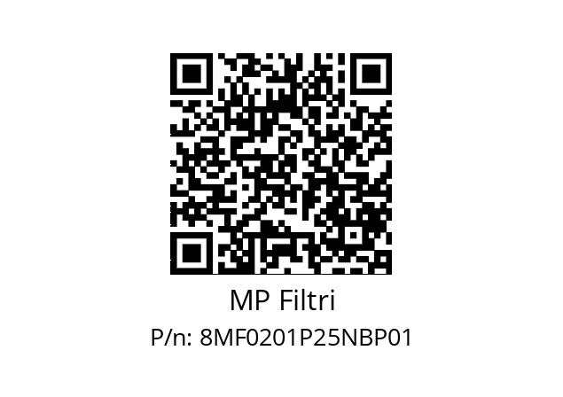  MF-020-1-P25-N-B-P01 MP Filtri 8MF0201P25NBP01