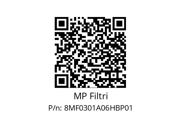  MF-030-1-A06-H-B-P01 MP Filtri 8MF0301A06HBP01