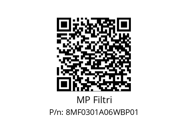  MF-030-1-A06-W-B-P01 MP Filtri 8MF0301A06WBP01